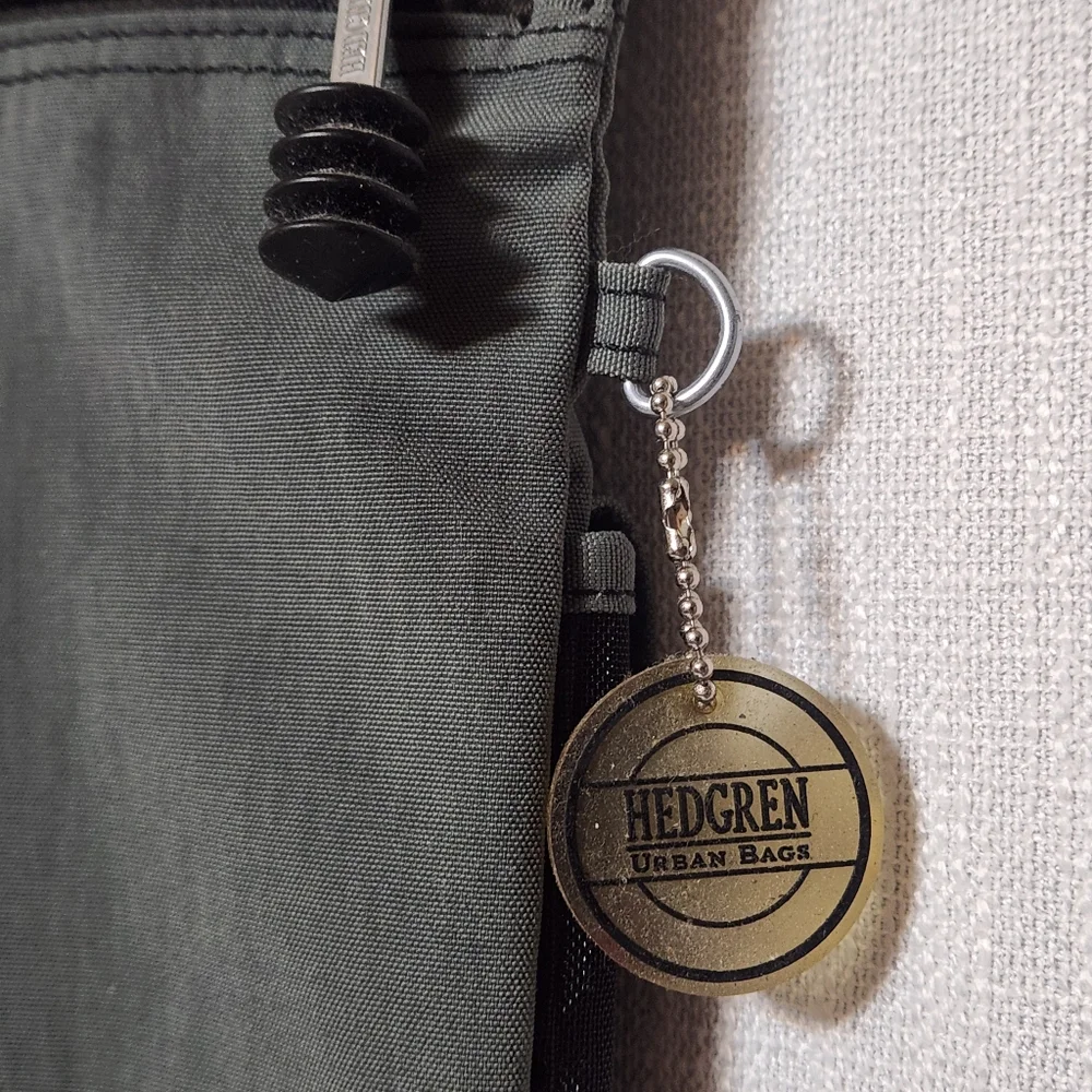 Hedgren Greenish Gray Hanging Toiletry Bag Travel Cosmetic Unisex